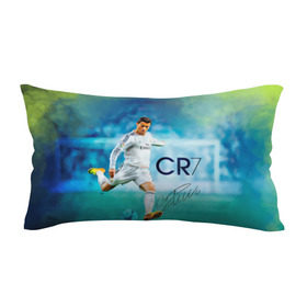 Подушка 3D антистресс с принтом Ronaldo в Тюмени, наволочка — 100% полиэстер, наполнитель — вспененный полистирол | состоит из подушки и наволочки на молнии | роналдо