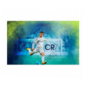 Бумага для упаковки 3D с принтом Ronaldo в Тюмени, пластик и полированная сталь | круглая форма, металлическое крепление в виде кольца | роналдо