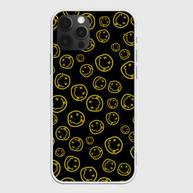 Чехол для iPhone 12 Pro Max с принтом Nirvana в Тюмени, Силикон |  | cobain | curt | nirvana | rock | smile | кобейн | курт | рок | смайл
