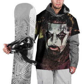 Накидка на куртку 3D с принтом Slipknot в Тюмени, 100% полиэстер |  | slipknot | металл | рок | слипкнот | слипнот