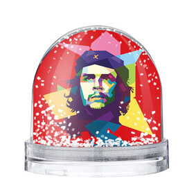 Водяной шар с принтом Че Гевара в Тюмени, Пластик | Изображение внутри шара печатается на глянцевой фотобумаге с двух сторон | че гевара