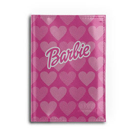 Обложка для автодокументов с принтом Barbie в Тюмени, натуральная кожа |  размер 19,9*13 см; внутри 4 больших “конверта” для документов и один маленький отдел — туда идеально встанут права | barbie | барби | кукла