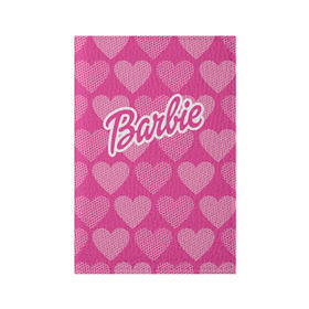 Обложка для паспорта матовая кожа с принтом Barbie в Тюмени, натуральная матовая кожа | размер 19,3 х 13,7 см; прозрачные пластиковые крепления | Тематика изображения на принте: barbie | барби | кукла