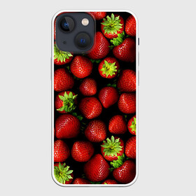 Чехол для iPhone 13 mini с принтом Клубничка в Тюмени,  |  | виктория | клубника | ягода