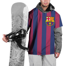 Накидка на куртку 3D с принтом A. Iniesta в Тюмени, 100% полиэстер |  | a. iniesta | barcelona | барка | барселона | иньеста | фк | футбол