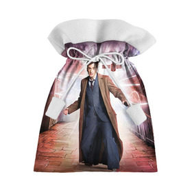 Подарочный 3D мешок с принтом Доктор кто в Тюмени, 100% полиэстер | Размер: 29*39 см | doctor who | доктор кто | сериал