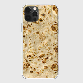 Чехол для iPhone 12 Pro с принтом Лаваш в Тюмени, силикон | область печати: задняя сторона чехла, без боковых панелей | еда | лаваш | прикол | прикольные | хлеб