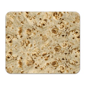 Коврик прямоугольный с принтом Лаваш в Тюмени, натуральный каучук | размер 230 х 185 мм; запечатка лицевой стороны | Тематика изображения на принте: еда | лаваш | прикол | прикольные | хлеб