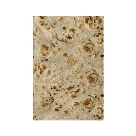 Обложка для паспорта матовая кожа с принтом Лаваш в Тюмени, натуральная матовая кожа | размер 19,3 х 13,7 см; прозрачные пластиковые крепления | Тематика изображения на принте: еда | лаваш | прикол | прикольные | хлеб