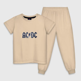 Детская пижама хлопок с принтом AC DC Chrome в Тюмени, 100% хлопок |  брюки и футболка прямого кроя, без карманов, на брюках мягкая резинка на поясе и по низу штанин
 | Тематика изображения на принте: ac dc