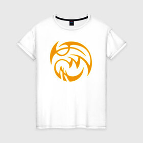 Женская футболка хлопок с принтом Клан Феникс в Тюмени, 100% хлопок | прямой крой, круглый вырез горловины, длина до линии бедер, слегка спущенное плечо | high school dxd | демоны старшей школы