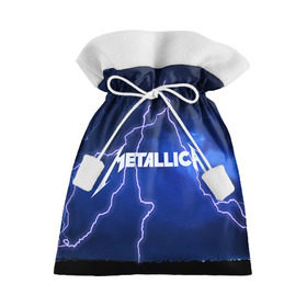 Подарочный 3D мешок с принтом METALLICA в Тюмени, 100% полиэстер | Размер: 29*39 см | metallica | rock | металлика | рок