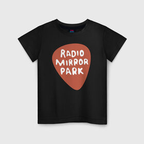 Детская футболка хлопок с принтом Radio Mirror Park в Тюмени, 100% хлопок | круглый вырез горловины, полуприлегающий силуэт, длина до линии бедер | radio mirror park gta 5 гта grand thefr auto