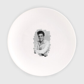 Тарелка с принтом Elvis Presley в Тюмени, фарфор | диаметр - 210 мм
диаметр для нанесения принта - 120 мм | elvis presley | король | рок н ролл | элвис пресли