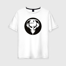 Женская футболка хлопок Oversize с принтом Pirate в Тюмени, 100% хлопок | свободный крой, круглый ворот, спущенный рукав, длина до линии бедер
 | dnb | jungle | пиратская станция