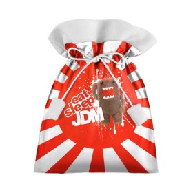Подарочный 3D мешок с принтом Domo jdm в Тюмени, 100% полиэстер | Размер: 29*39 см | Тематика изображения на принте: дрифт