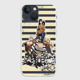 Чехол для iPhone 13 mini с принтом Prison School в Тюмени,  |  | Тематика изображения на принте: kangoku gakuen | kiyoshi fujino | киёши фуджино | призон скул