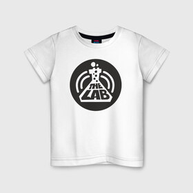 Детская футболка хлопок с принтом The LAB в Тюмени, 100% хлопок | круглый вырез горловины, полуприлегающий силуэт, длина до линии бедер | the lab gta grand theft auto гта радио