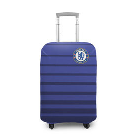 Чехол для чемодана 3D с принтом Chelsea Diego Gosta в Тюмени, 86% полиэфир, 14% спандекс | двустороннее нанесение принта, прорези для ручек и колес | chelsea | diego gosta | football | фк | футбол | челси