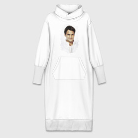 Платье удлиненное хлопок с принтом Roger Federer в Тюмени,  |  | roger federer | роджер федерер | теннис | чемпион