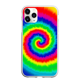 Чехол для iPhone 11 Pro матовый с принтом Tie dye в Тюмени, Силикон |  | tie dye