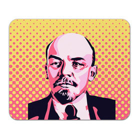 Коврик прямоугольный с принтом Поп-арт. Ленин в Тюмени, натуральный каучук | размер 230 х 185 мм; запечатка лицевой стороны | lenin | ильич | ленин | поп арт | ретро | ссср | товарищ