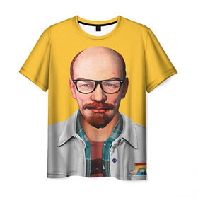 Мужская футболка 3D с принтом Ленин хипстер в Тюмени, 100% полиэфир | прямой крой, круглый вырез горловины, длина до линии бедер | lenin | ильич | ленин | ретро | ссср | товарищ | хипстер