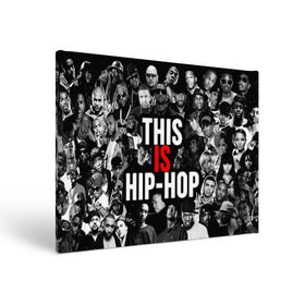 Холст прямоугольный с принтом Hip hop в Тюмени, 100% ПВХ |  | хип хоп