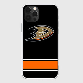 Чехол для iPhone 12 Pro Max с принтом Anaheim Ducks Selanne в Тюмени, Силикон |  | Тематика изображения на принте: anaheim ducks selanne | nhl | спорт | хоккей