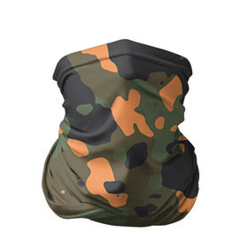 Бандана-труба 3D с принтом Камуфляж в Тюмени, 100% полиэстер, ткань с особыми свойствами — Activecool | плотность 150‒180 г/м2; хорошо тянется, но сохраняет форму | army | military | армейские | армия | камуфляж