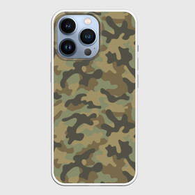 Чехол для iPhone 13 Pro с принтом Хаки в Тюмени,  |  | Тематика изображения на принте: army | military | армейские | армия | камуфляж | комуфляж