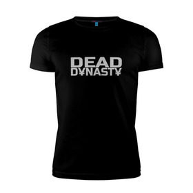Мужская футболка премиум с принтом Dead dynasty в Тюмени, 92% хлопок, 8% лайкра | приталенный силуэт, круглый вырез ворота, длина до линии бедра, короткий рукав | dead dynasty | pharaoh