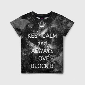 Детская футболка 3D с принтом Block b в Тюмени, 100% гипоаллергенный полиэфир | прямой крой, круглый вырез горловины, длина до линии бедер, чуть спущенное плечо, ткань немного тянется | block b | k pop | kpop | блок би | блоки | к поп | корейская попса | корея | кпоп | попса