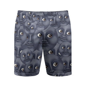 Мужские шорты 3D спортивные с принтом Эмодзи в Тюмени,  |  | Тематика изображения на принте: emoji | moon | луна | смайл | смайлик | эмоджи | эмодзи