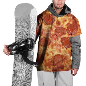 Накидка на куртку 3D с принтом Пицца в Тюмени, 100% полиэстер |  | pizza | еда | пицца | фастфуд