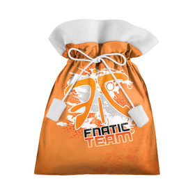 Подарочный 3D мешок с принтом Fnatic team в Тюмени, 100% полиэстер | Размер: 29*39 см | 