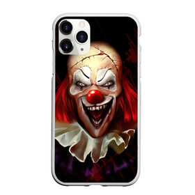 Чехол для iPhone 11 Pro матовый с принтом Зомби клоун в Тюмени, Силикон |  | halloween | злодей | злой | клоун | монстр | хэлоуин