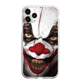 Чехол для iPhone 11 Pro матовый с принтом Зомби клоун в Тюмени, Силикон |  | Тематика изображения на принте: halloween | злодей | злой | клоун | монстр | хэлоуин