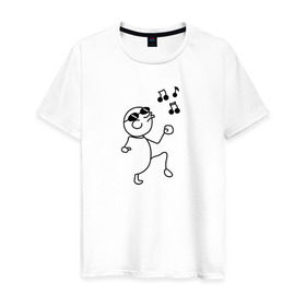 Мужская футболка хлопок с принтом Haters gonna hate... в Тюмени, 100% хлопок | прямой крой, круглый вырез горловины, длина до линии бедер, слегка спущенное плечо. | memes | troll face | мемы | троллфейс