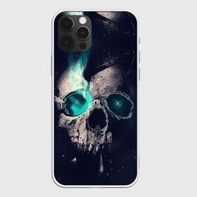 Чехол для iPhone 12 Pro с принтом Skull eyes в Тюмени, силикон | область печати: задняя сторона чехла, без боковых панелей | Тематика изображения на принте: skull | skulls | череп | черепа