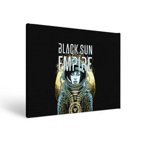 Холст прямоугольный с принтом Black Sun Empire в Тюмени, 100% ПВХ |  | Тематика изображения на принте: empire
