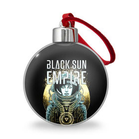Ёлочный шар с принтом Black Sun Empire в Тюмени, Пластик | Диаметр: 77 мм | Тематика изображения на принте: empire