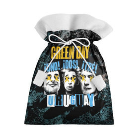 Подарочный 3D мешок с принтом Green Day в Тюмени, 100% полиэстер | Размер: 29*39 см | green day | rock | грин дей | рок