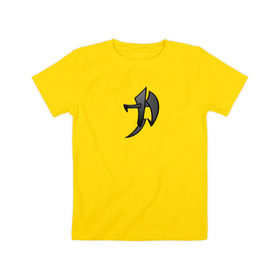 Детская футболка хлопок с принтом Иероглиф Сила в Тюмени, 100% хлопок | круглый вырез горловины, полуприлегающий силуэт, длина до линии бедер | japan | power | восток | сила | тату | япония | японский иероглиф 