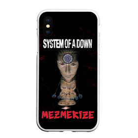 Чехол для iPhone XS Max матовый с принтом System of a Down в Тюмени, Силикон | Область печати: задняя сторона чехла, без боковых панелей | hard rock | metal | rock | serj | system of a down | tankian | метал | рок | систем | танкян | хардрок