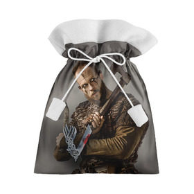Подарочный 3D мешок с принтом Флоки в Тюмени, 100% полиэстер | Размер: 29*39 см | Тематика изображения на принте: vikings | вальхалла | викинги | рагнар лодброк | сериалы | флоки