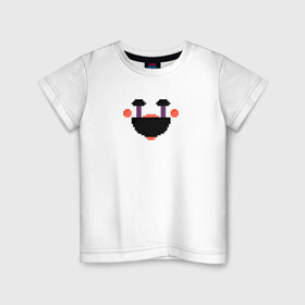 Детская футболка хлопок с принтом Five nights at Freddy`s Puppet в Тюмени, 100% хлопок | круглый вырез горловины, полуприлегающий силуэт, длина до линии бедер | фнаф