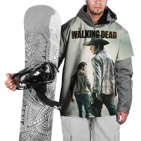 Накидка на куртку 3D с принтом The Walking Dead в Тюмени, 100% полиэстер |  | Тематика изображения на принте: зомби