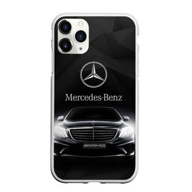 Чехол для iPhone 11 Pro Max матовый с принтом Mercedes в Тюмени, Силикон |  | Тематика изображения на принте: amg | benz | mercedes | бенс | бенц | мерседес