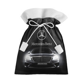 Подарочный 3D мешок с принтом Mercedes в Тюмени, 100% полиэстер | Размер: 29*39 см | amg | benz | mercedes | бенс | бенц | мерседес